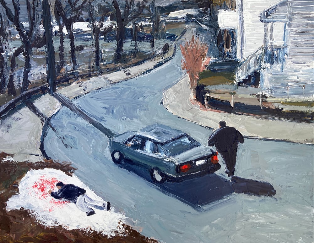 Image of The End of Jackie Aprile Jnr (original on canvas)