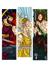 Image 4 of Greek God And Goddess Bookmarks