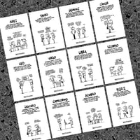 PACK 12 POSTALES HORÓSCOPO