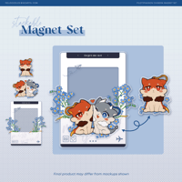 Image 1 of [PREORDER] Pilot!Phainon Chimera Magnet Set