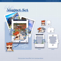 Image 2 of [PREORDER] Pilot!Phainon Chimera Magnet Set