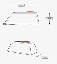 Image 4 of cyclite Top Tube Bag Nano / 01 black