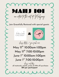 Image 2 of MAHJ 101 / May 11th AM