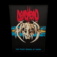 Image 2 of DEADHEAD - THE FEAST BEGINS AT DAWN OFFICIAL BACKPATCH