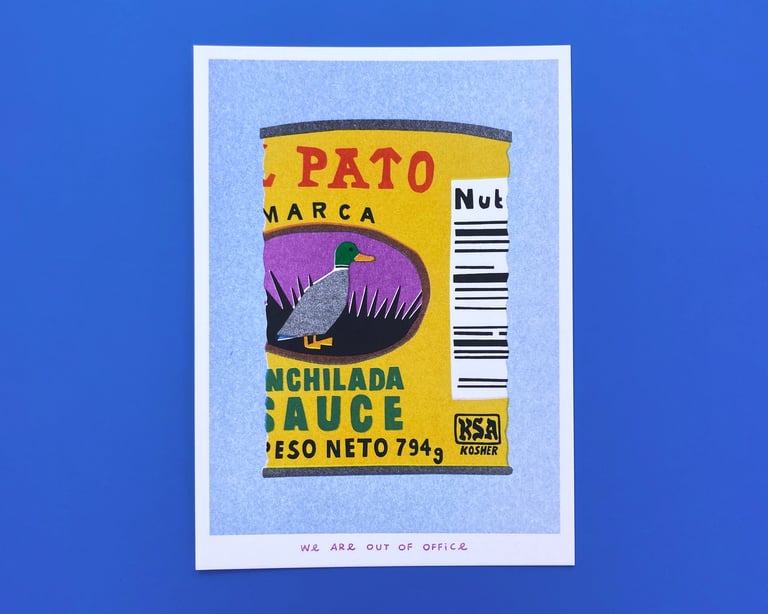 PETITE AFFICHE RISO - ÉPICERIE (PLUSIEURS MODÈLES) Image 2