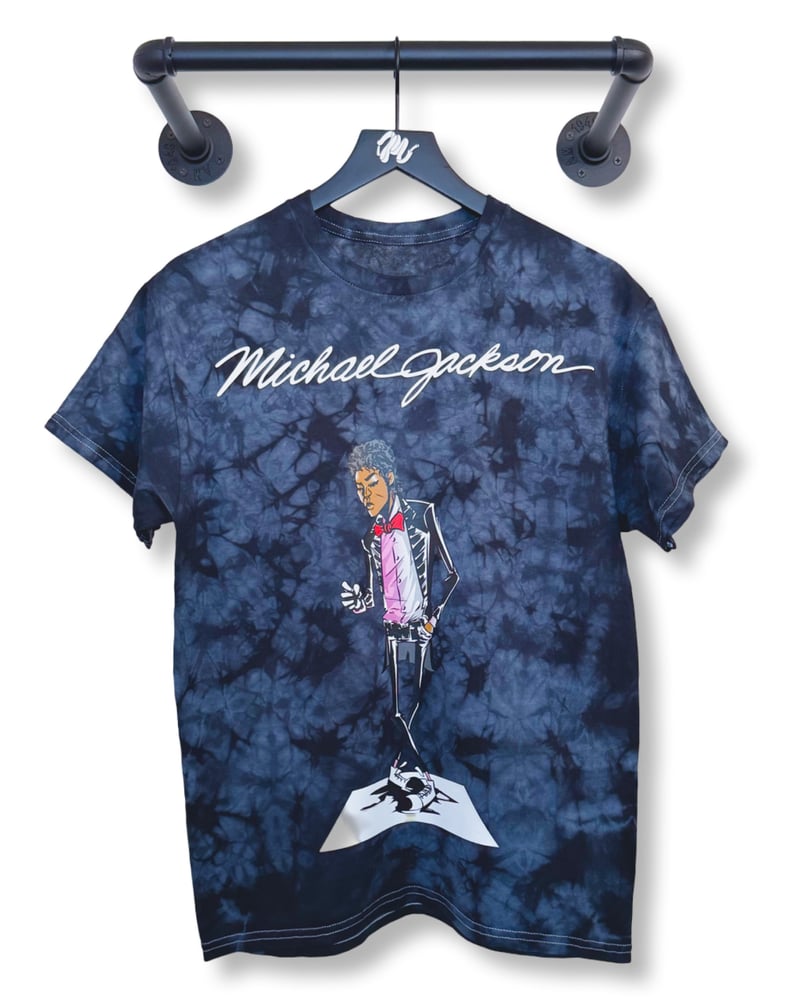 Image of MJ Tee-Black Crystal Wash