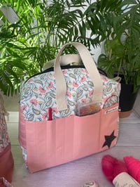 Image 1 of Litou: Sac à projet XL : Saumon fleuri