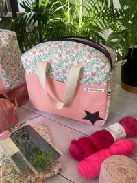 Image 5 of Litou: Sac à projet XL : Saumon fleuri