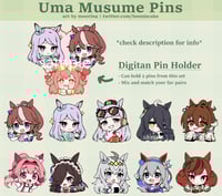 Image 3 of [PREORDER] Uma Musume Pins
