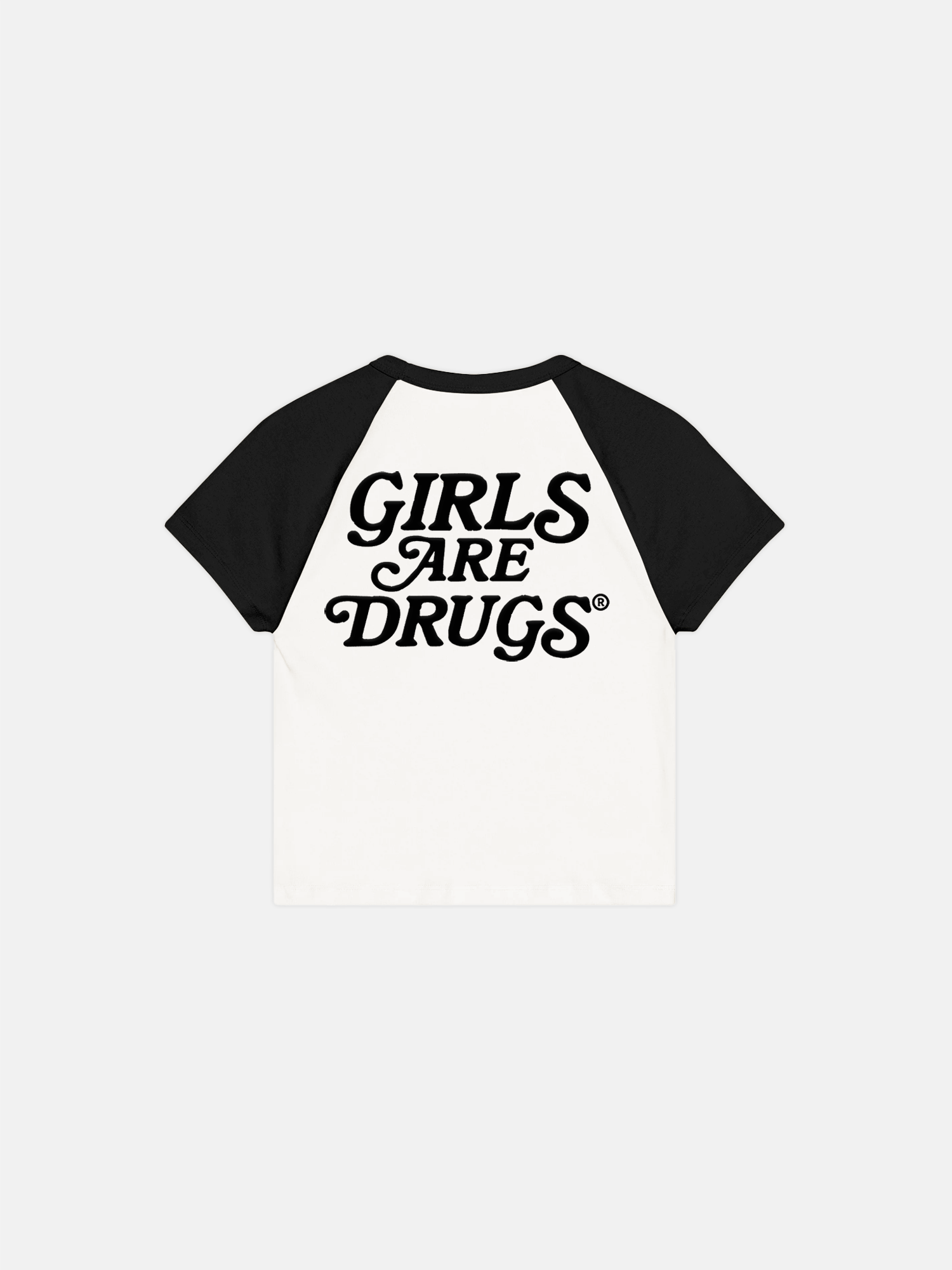 Image of HOUSTON GIRLS DO IT BETTER® WOMEN'S RAGLAN TEE - WHITE / BLACK / BLACK