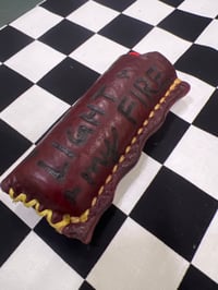 Never Lose Leather Lighter Cover