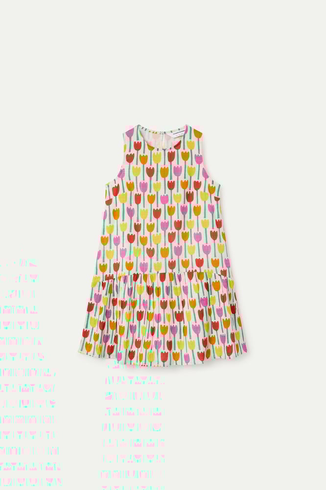 Image of Vestido Tulipanes corto