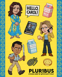Pluribus sticker sheet