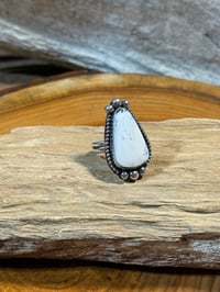 Image 1 of White Buffalo ring 8