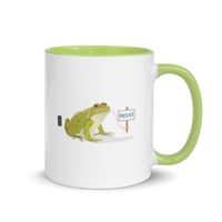 Resistance Frog Mug with Color Inside