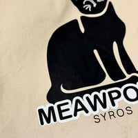 Image 2 of TOTE BAG Small - Meawpolis (Syros Cats) | Original Artwork