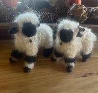 Image 2 of 3” Valais blacknose sheep