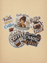  5 Pack Sticker Bundle