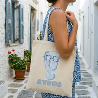 Image 5 of TOTE BAG Small - Κυκλαδικό Ειδώλιο (Syros Art) | Original Artwork