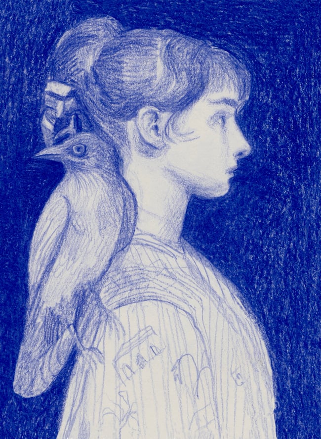 Audrey ~ Giclee print