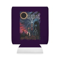 Image 2 of Can Cooler Sleeve - HEROES Vintage Fantasy Street Art - The Obsidian Mirror