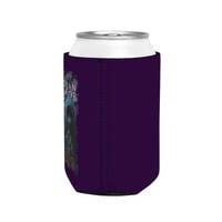 Image 4 of Can Cooler Sleeve - HEROES Vintage Fantasy Street Art - The Obsidian Mirror