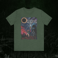 Image 4 of Unisex Graphic Tee — HEROES Retro Horror Film Vintage Street Art Print - The Obsidian Mirror