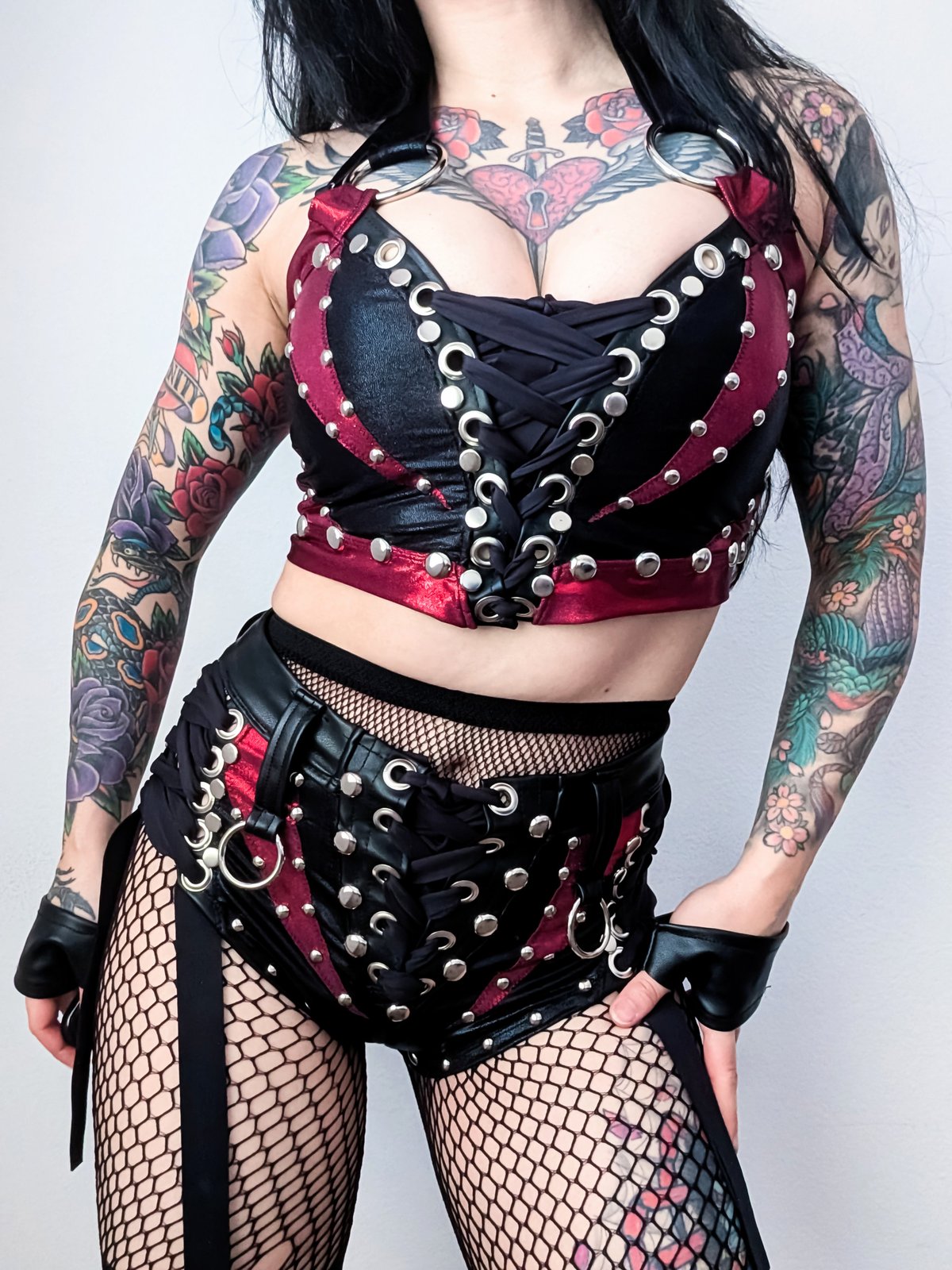 Blood Lust Angled Bustier