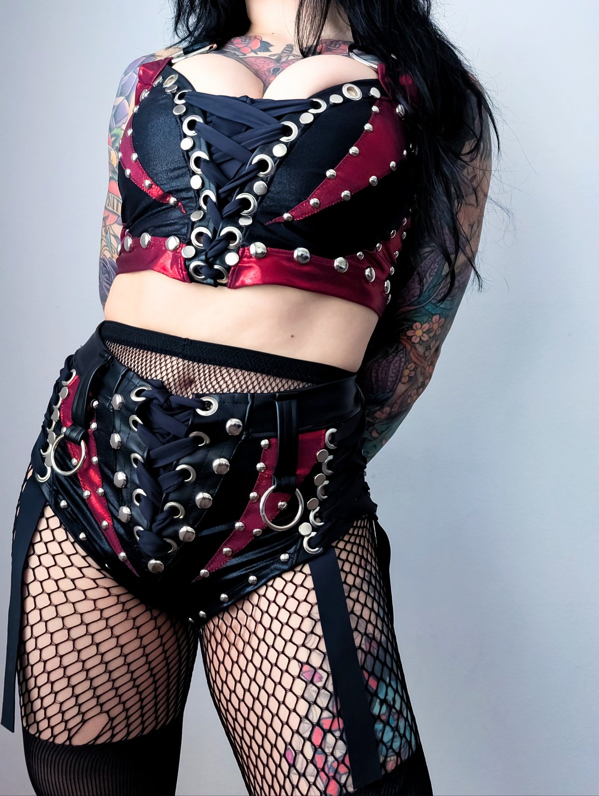 Blood Lust Angled Bustier