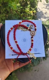 Image 2 of Sagrado Corazón de Jesús Rosary Bracelet 