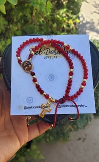 Image 1 of Sagrado Corazón de Jesús Rosary Bracelet 