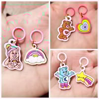 Image 1 of Marqueurs "Knitting is caring 🩷" 