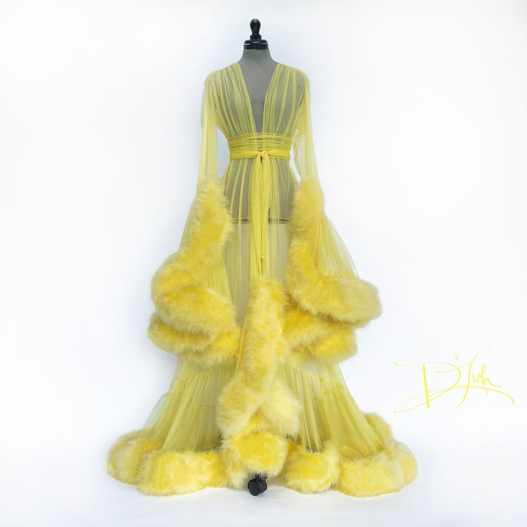 Buttery Yello Extra Deluxe "Cassandra" Dressing Gown Limited Edition PRE-ORDER