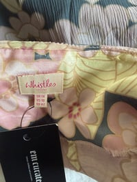 Image 5 of Vintage Y2K rare silk asymmetrical hem floral fairy cami 