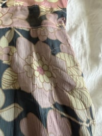 Image 7 of Vintage Y2K rare silk asymmetrical hem floral fairy cami 