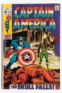 Image 2 of Captain America 119 124 125 by Gene Colan and Stan Lee