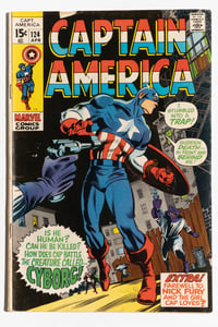 Image 6 of Captain America 119 124 125 by Gene Colan and Stan Lee