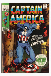 Image 10 of Captain America 119 124 125 by Gene Colan and Stan Lee