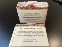 Image 5 of All Natural Outdoorsman Soap and Shampoo Bar