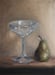 Image of Coupe en cristal et poire