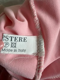 Image 6 of 2000s Italian vintage baby pink asymmetrical hem fairy top 