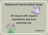 Image 3 of Oatmeal, Milk and Honey Soap, Natural Herbal Essential Oil Soap Bar