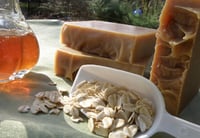 Image 2 of Oatmeal, Milk and Honey Soap, Natural Herbal Essential Oil Soap Bar