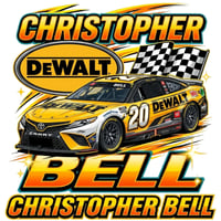 Image 17 of 🏁🧲 3” x 3” 3D Printed NASCAR Driver Magnets – 3D UV Printed