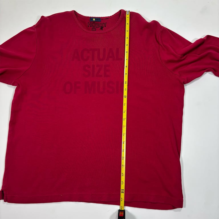 Music Red/Red (women's fit see measurements) Image 4