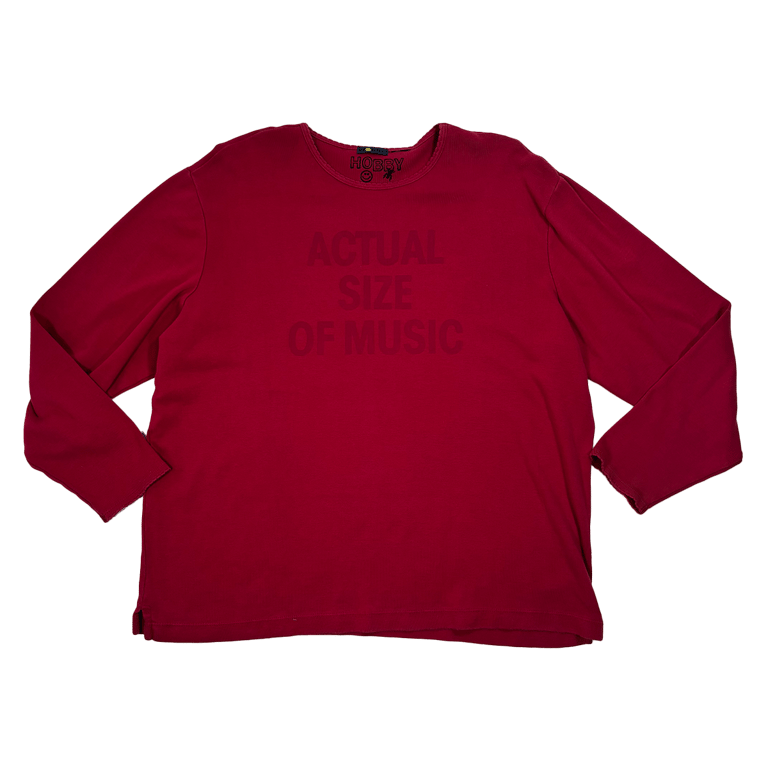 Music Red/Red (women's fit see measurements)