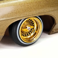 Image 1 of 1:25 13" straight lace gold
