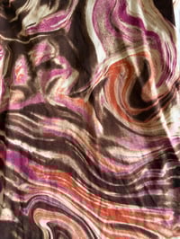 Image 3 of Vintage Y2K halter neck cami swirl pattern and braided strap detail 