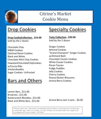 Full menu