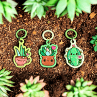 Image 1 of Marqueurs Tricot "Happy Plants 🪴"